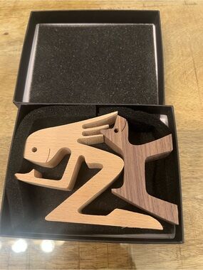 Yukon design studio Handmade Pawfect Carving woman and dog